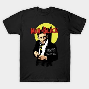 Man in Black T-Shirt